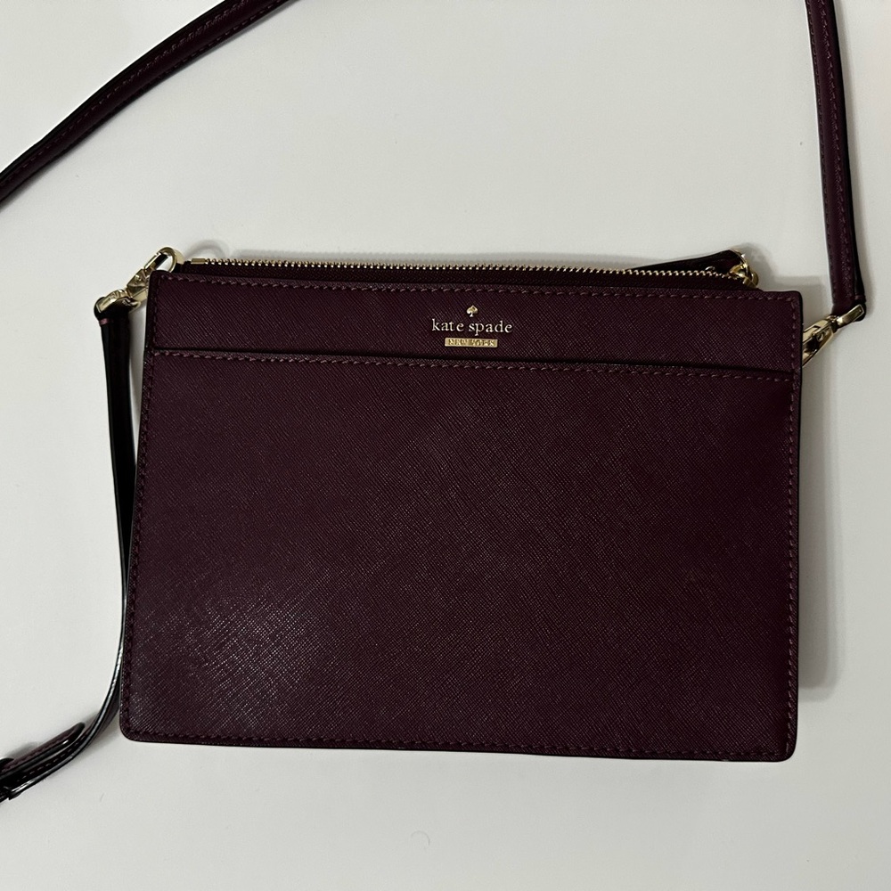 Kate Spade Deep Purple Crossbody Bag